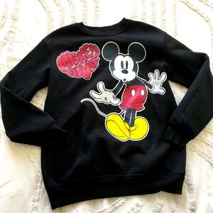 Mickey Mouse Black Sweatshirt XS
